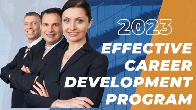 Effective Career Development Plan